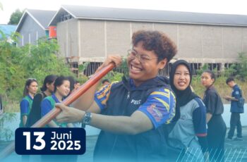 Jumat, 13 Juni 2025 — Mahasiswa Program Studi Pendidikan Komputer STKIP Persada Khatulistiwa turut serta meramaikan kegiatan Permainan Rakyat Tradisional bersama mahasiswa dari Universiti Malaysia Sarawak (UNIMAS) dalam suasana penuh semangat dan kekeluargaan.