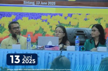 Jumat, 13 Juni 2025 —SEMINAR PENDIDIKAN INTERNASIONAL Inovasi Global & Kearifan Lokal dalam Dunia Pendidikan