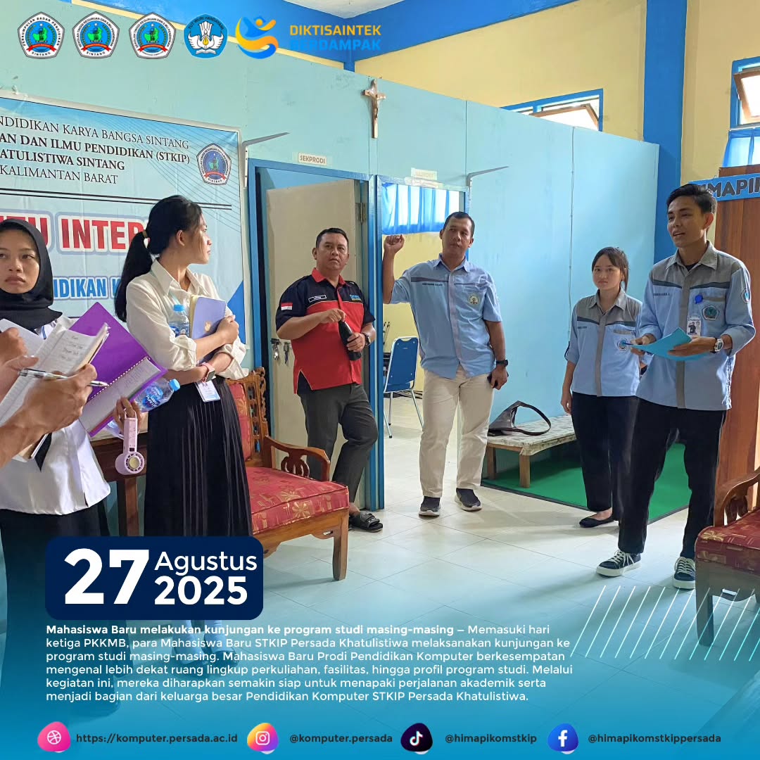 Rabu, 27 Agustus 2025 — DAY 3 PKKMB 2025